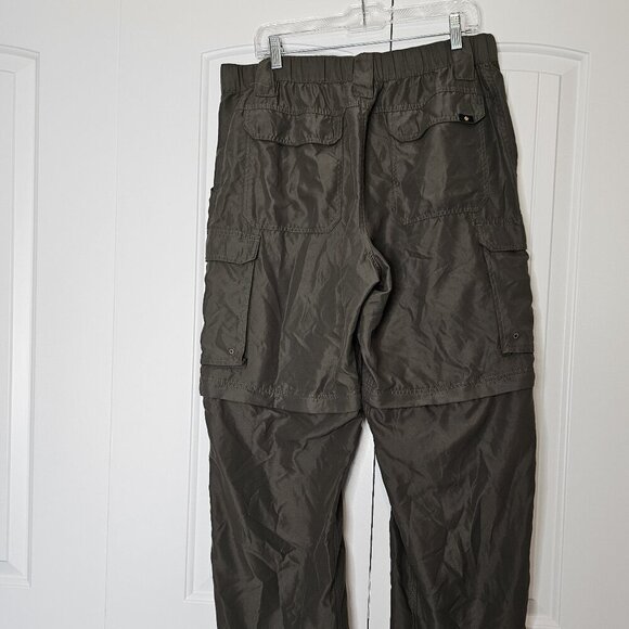 Men's Boy Scouts Of America BSA Switchback Convertible Pants Green Size Medium - Picture 2 of 7